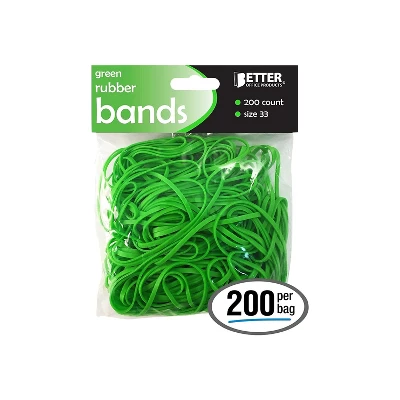 Better Office Multi-Purpose Rubber Band #33 Size 200/Pack (33908) 1 Better Office Multi-Purpose Rubber Band #33 Size 200/Pack (33908)