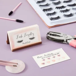 Stockroom Plus 300 Pack Eyelash Extension Loyalty Cards For Business With Heart Hole Puncher For Small Business, Beauty Salon -Office Supplies GUEST e9ac0466 c705 4603 8574 7ca58a7359d8