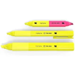 MyOfficeInnovations Tank Highlighter With Grip Chisel Tip Yellow 36/Pack 24376637 -Office Supplies GUEST ec33f62b 6b15 449e b9fc c535f438362d