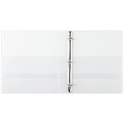 6pk 1" D Ring Binder White - Up & Up™ -Office Supplies GUEST ed64e912 6f33 4125 8c0c 3b1948b29b97