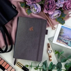 Undated Planner Premium Weekly 7"x10" Silver Black - Clever Fox -Office Supplies GUEST ef5f7558 0a72 44f1 b827 a7063af33034