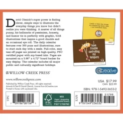 Willow Creek Press 2024 Daily Desk Calendar 5.2"x6.2" The Art Of David Olenick