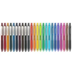 Arteza Retractable Gel Ink Colored Pens Set, Vintage & Bright Colors - Doodle, Draw, Journal - 24 Pack -Office Supplies GUEST f4190ec7 2196 4ed9 bc11 f78e0c1e16bf