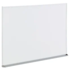 UNIVERSAL Dry Erase Board Melamine 36 X 24 Satin-Finished Aluminum Frame 43623