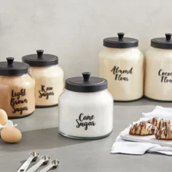 Talented Kitchen 155 Pack Kitchen Pantry Labels For Food Container Organization, Fridge Storage Labels Sticker For Jar And Canisters