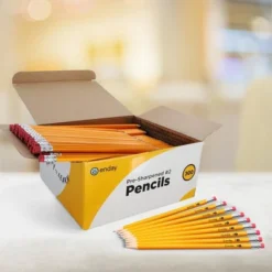 Enday Bulk Box Of # 2 Pre-Sharpened Wood Pencils -Office Supplies GUEST f4ede9a6 8f49 4ea0 9b4d 0e0a824674cd