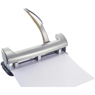 Officemate EZ Lever Adjustable 2 Or 3 Hole Punch With Lever, 25 Sheets 1 Officemate EZ Lever Adjustable 2 Or 3 Hole Punch With Lever, 25 Sheets