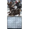 Trends International Inc. 2023-24 Wall Calendar 12"x12" Marvel Heroes Vs. Villains