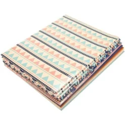 Blue Panda 12 Pack Geometric 2-Pocket Folders, Letter Size Decorative Folders With Pockets For Office, School, 6 Designs, 6 Solid Colors, 9.25 X 12 -Office Supplies GUEST f53b619c d244 4d54 9813 e63da29a89dd