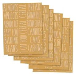 Talented Kitchen 136 Pantry Labels For Food Containers, Preprinted White All Caps On Clear Stickers For Jars, Kitchen Canisters 9 Talented Kitchen 136 Pantry Labels For Food Containers, Preprinted White All Caps On Clear Stickers For Jars, Kitchen Canisters -Office Supplies GUEST f5a9be4d b54c 4297 b146 e2f0c0e15277