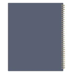 Ivory Paper Co 2024 Planner 11"x8.5" Weekly/Monthly Wirebound Celine Navy -Office Supplies GUEST f6c46046 faf5 4ba4 b504 bdd89fa2c0da