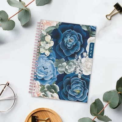 WAAV 2024 Planner With Notes Pages Weekly/Monthly 5.875"x8.625" Frosted Cover Judith 1 WAAV 2024 Planner With Notes Pages Weekly/Monthly 5.875"x8.625" Frosted Cover Judith