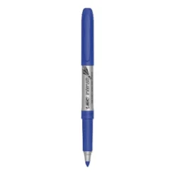 Bic Marking Fine Tip Permanent Marker Deep Sea Blue Dozen GPM11BE