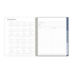 Ivory Paper Co 2024 Planner 11"x8.5" Weekly/Monthly Wirebound Celine Navy -Office Supplies GUEST faf61b49 9a51 4ac9 95e3 a9ac3fd8dea7