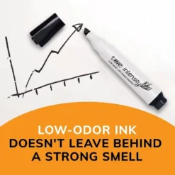 Bic Great Erase Grip Chisel Tip Dry Erase Marker Black Dozen GDEM11BK -Office Supplies GUEST fbf703d3 a837 4e57 8421 03556904f351