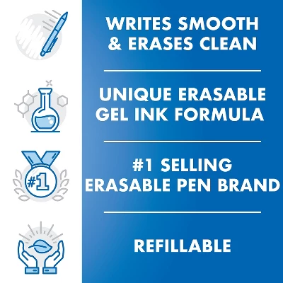 Pilot FriXion Ball Clicker Gel Pen Fine Point 31468 2 Pilot FriXion Ball Clicker Gel Pen Fine Point 31468 - Image 2