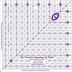 Marti Michell My Favorite Squaring Up Ruler-6-1/2"X6-1/2"