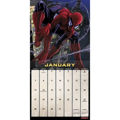 Trends International Inc. 2023-24 Wall Calendar 12"x12" Marvel Spider-Man 1 Trends International Inc. 2023-24 Wall Calendar 12"x12" Marvel Spider-Man