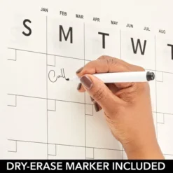 MDesign Acrylic Wall Calendar - Square -Office Supplies GUEST fea41245 18ac 438c b812 71cef0cdabf9