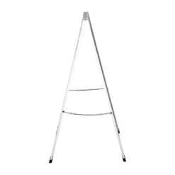 Flash Furniture Canterbury Wooden Indoor/Outdoor A-Frame Magnetic Chalkboard Sign Set With 8 Chalk Markers, 10 Stencils, Eraser, And 2 Magnets -Office Supplies GUEST ff4c9108 90ed 4594 a362 ba20ab7e5328